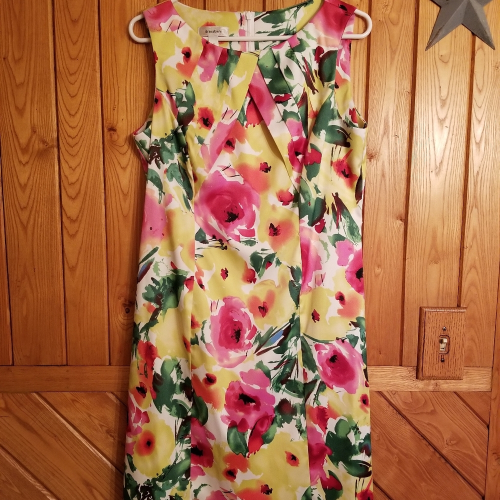 Dressbarn Floral Print Dress